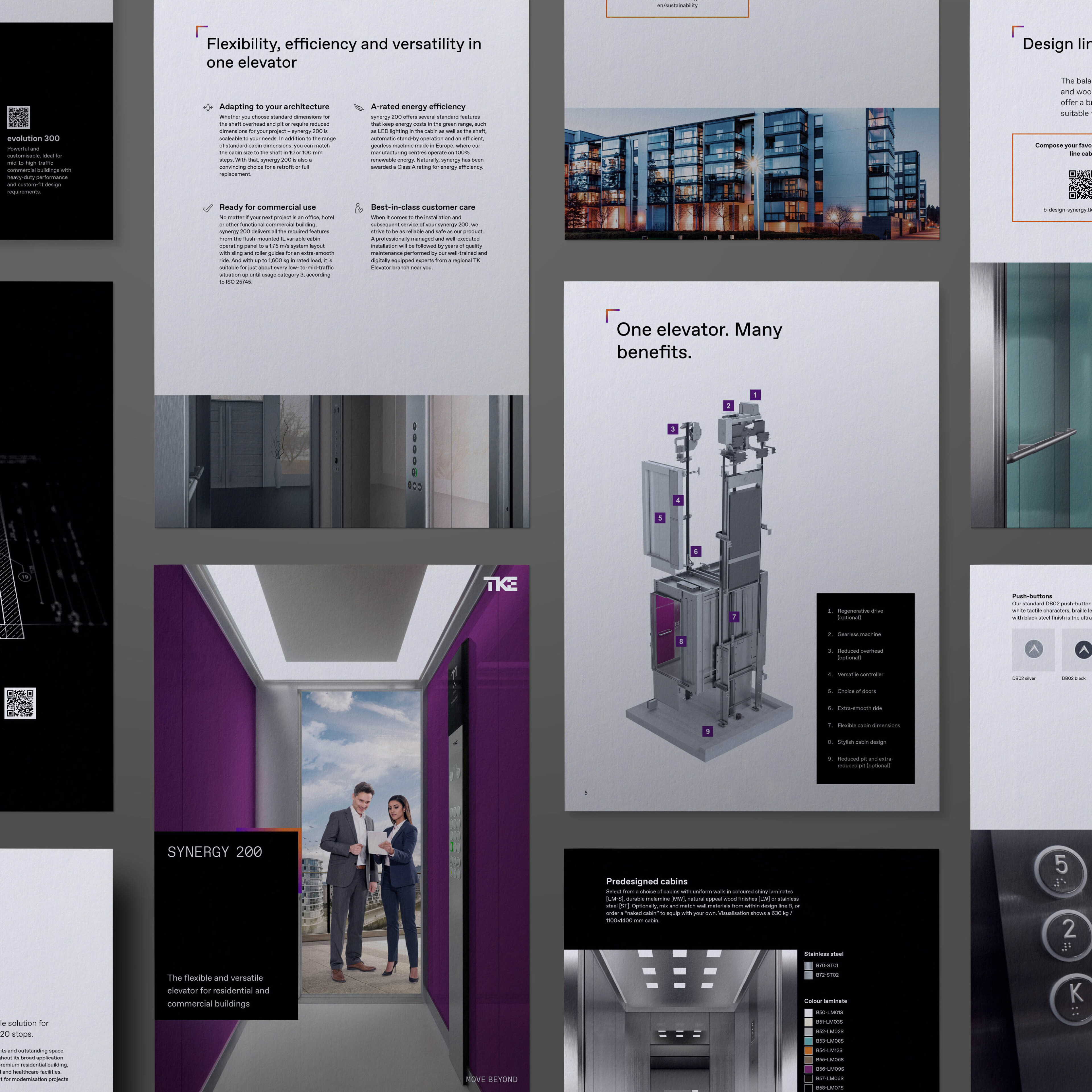 TK Elevator digital brochures – Vintage Productions